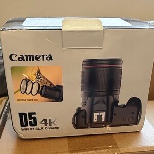 D5 4K WiFi IR SLR - Black